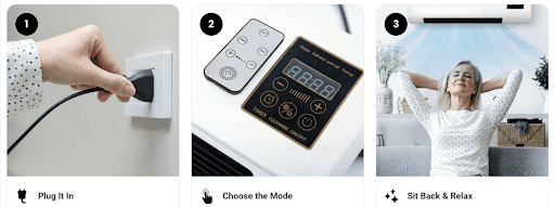 EpiCooler Portable AC How to use
