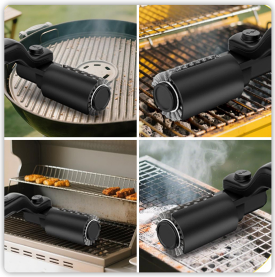 Joyhnny Grill Cleaning Brush Work