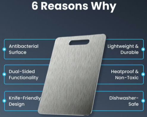 KatuChef Titanium Cutting Board Benefits