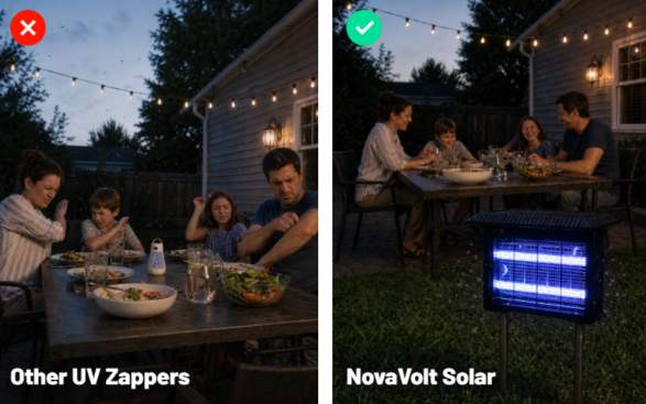NovaVolt Solar Bug Zapper comparison