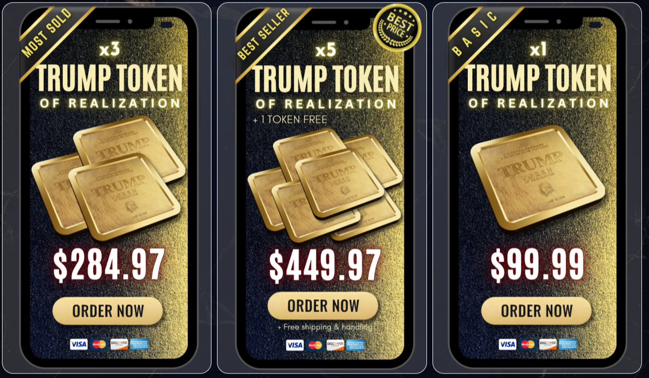 Trump Token of Realization Pricing
